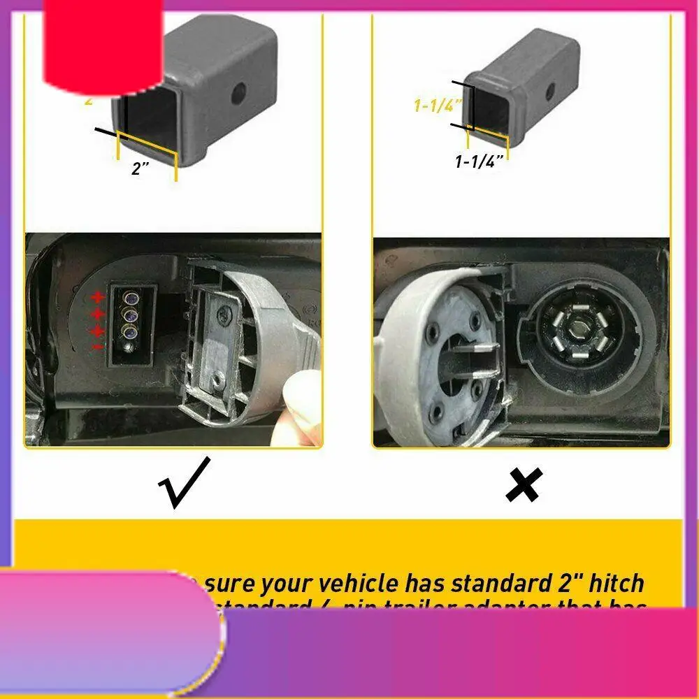 

2-дюймовый дымчатый 15-светодиодный стоп-сигнал DRL, крышка сцепного устройства прицепа, подходит для буксировки и стрижки со штифтом 12V-Y79A