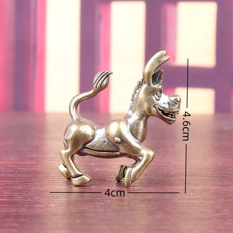 Donkey Cross-Border Brass Ornaments Desktop Decoration Accessories Bronze Statue Crafts Desktop