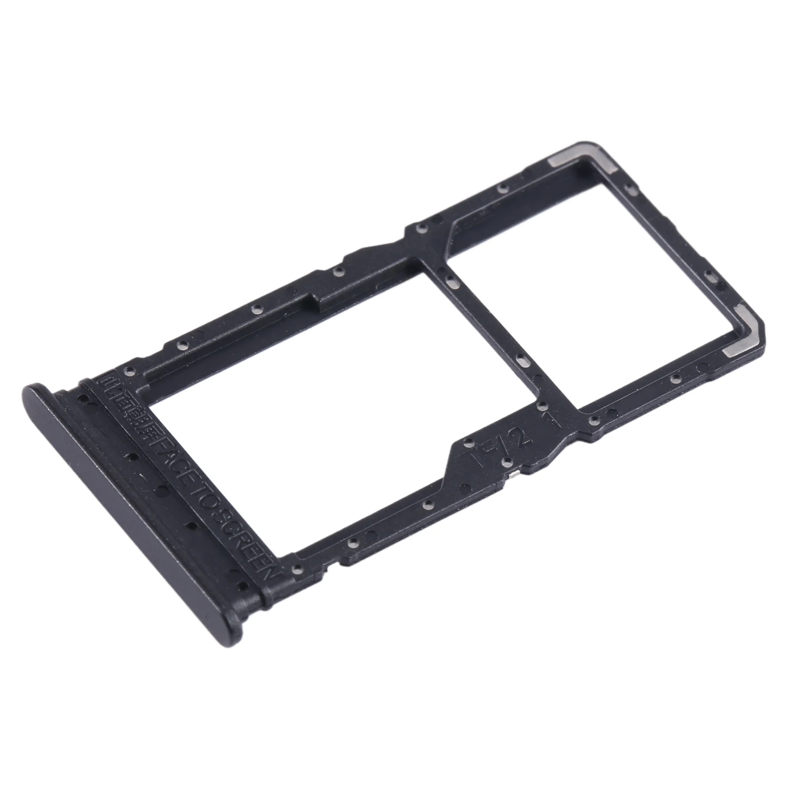 SIM Card Tray + SIM Card Tray / Micro SD Card Tray for Xiaomi Redmi 12 4G SIM Card Tray Slot Holder Drawer Phone Spare Part