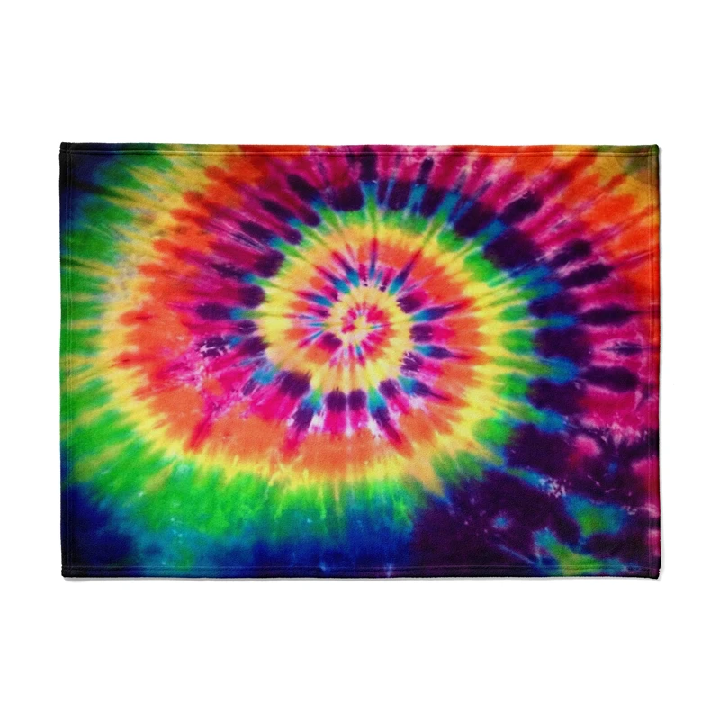 Gaslight Gatekeep Girlboss Tie Dye Throw Blanket for Women Men Girls Boys Kids Pets Dogs Cats Couch Sofa Bed Decor