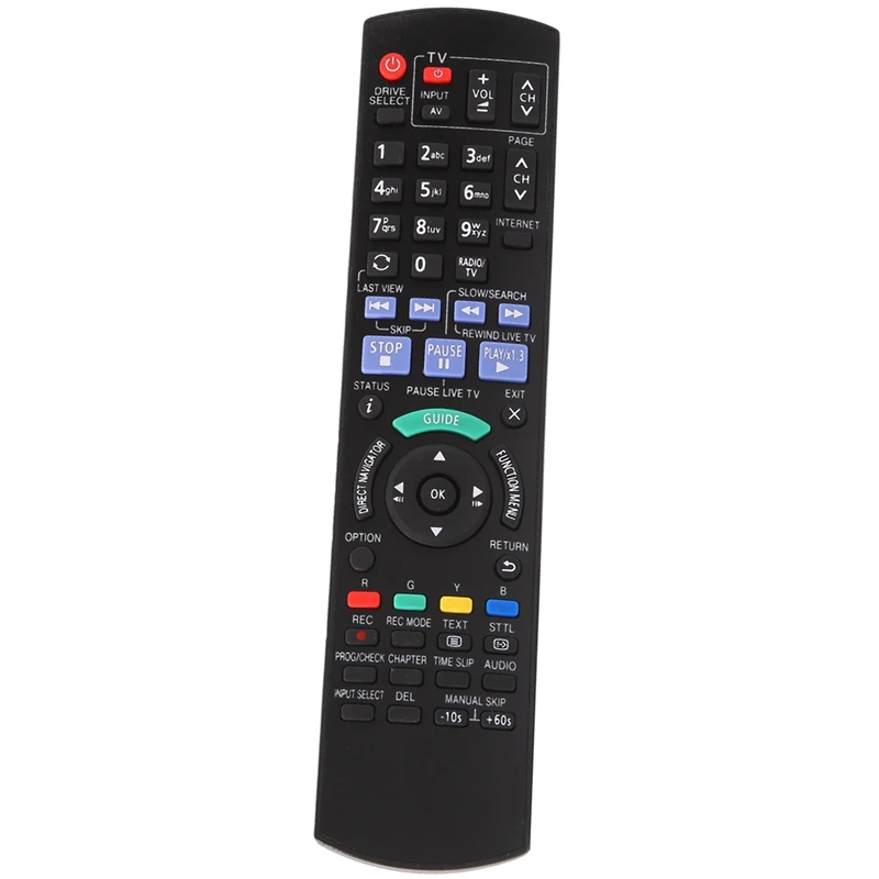 Remote Control Smart Remote Player Remote Control N2QAYB000980 For Panasonic Blu-Ray DVD