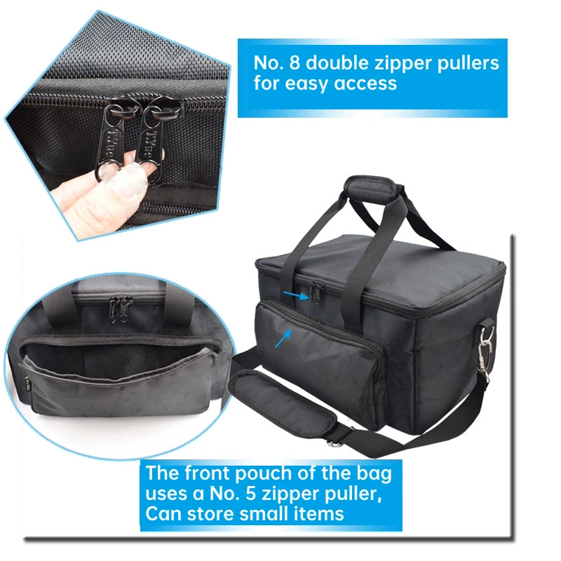 Printer Bag, for HP/1 Black and White Laser Table Invoice Printer Portable Shoulder Bag Waterproof Storage Bag