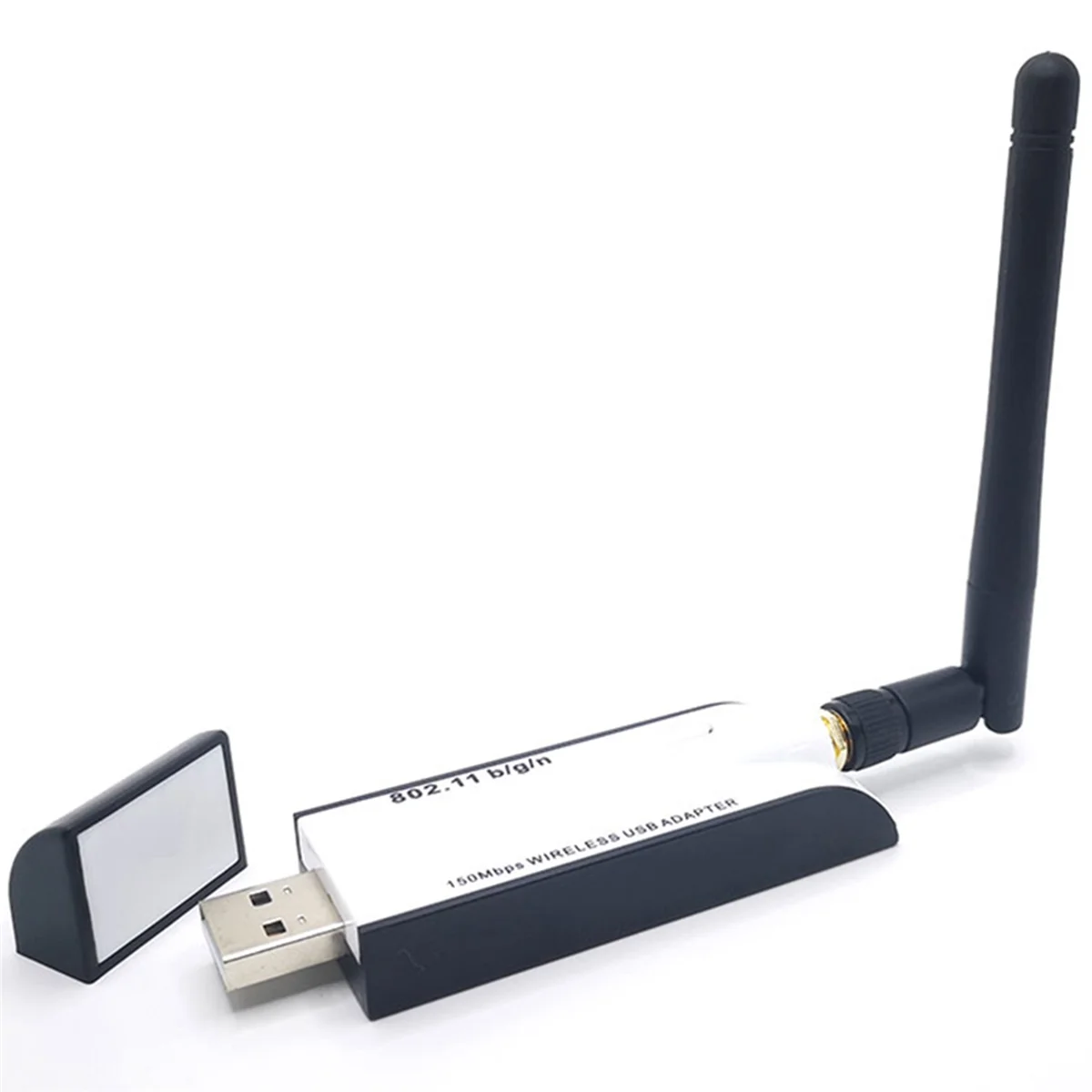 ミニワイヤレスusb wifiアダプター,Windows用ドングル,2x rt3070,150mbps,802.11n,ce5.0,c6.0,7, 8, 10