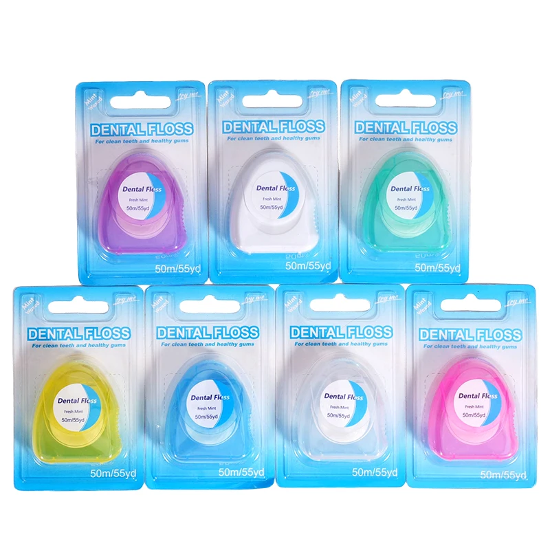 6pcs/3pcs Mint Dental Floss Roll Cleaning Oral Tools Dental Floss Stick Adult Home Set for Cleaning Between Teeth Gaps