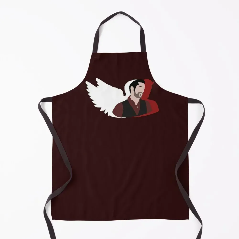 

Lucifer Morningstar Apron Manicurists Women's Kitchen Apron
