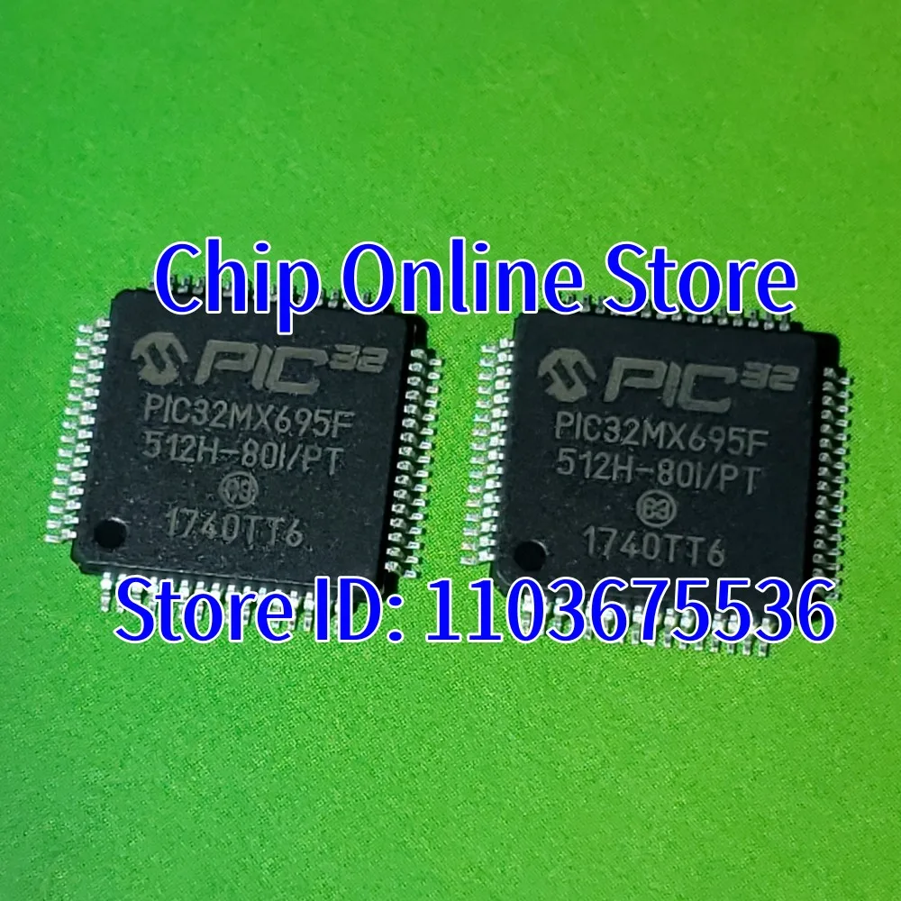 2~50pcs  PIC32MX695F512H-80I/PT  PIC32MX695F512H  TSSOP8  New Original  8 Bit Microcontroller MCU