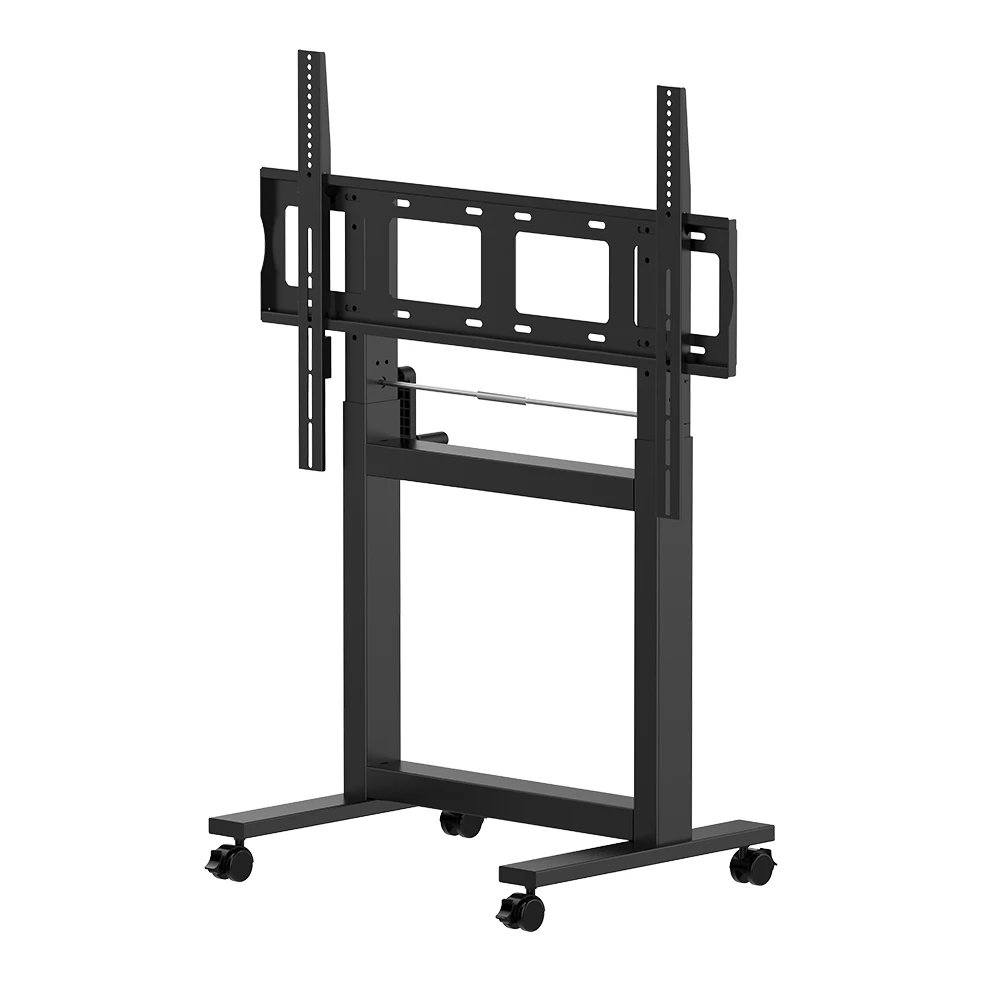 Stand Height Adjustable Automatic Motorized TV 2025 New Contuo Electric Mobile Tv  Lift Hand Control