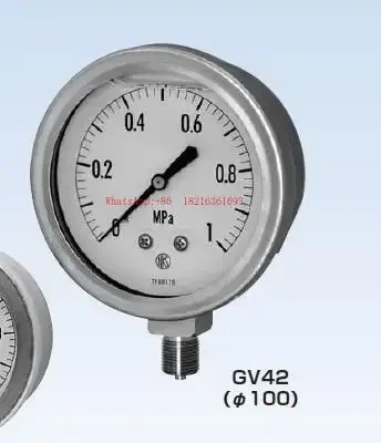 2026GOOD NAGANO KEIKI All Steel Pressure Gauge GV47-233/243/283