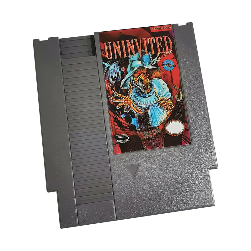 

Pal and USA Version Game Cartridge - Uninvited NES 8 Bit Video Games Card For NES Classic Console | English