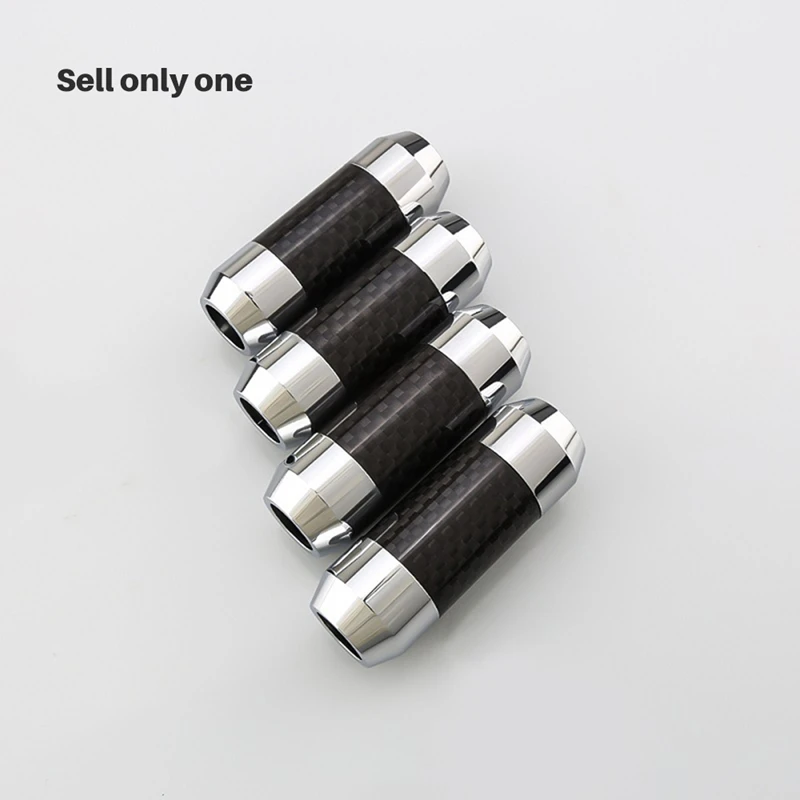 RISE-Stainless Steel Carbon Fiber Segmentation Audio Cable Splitter Ring Sound Threshold Semi -Line Diy Audio Cable Ring 10Mm