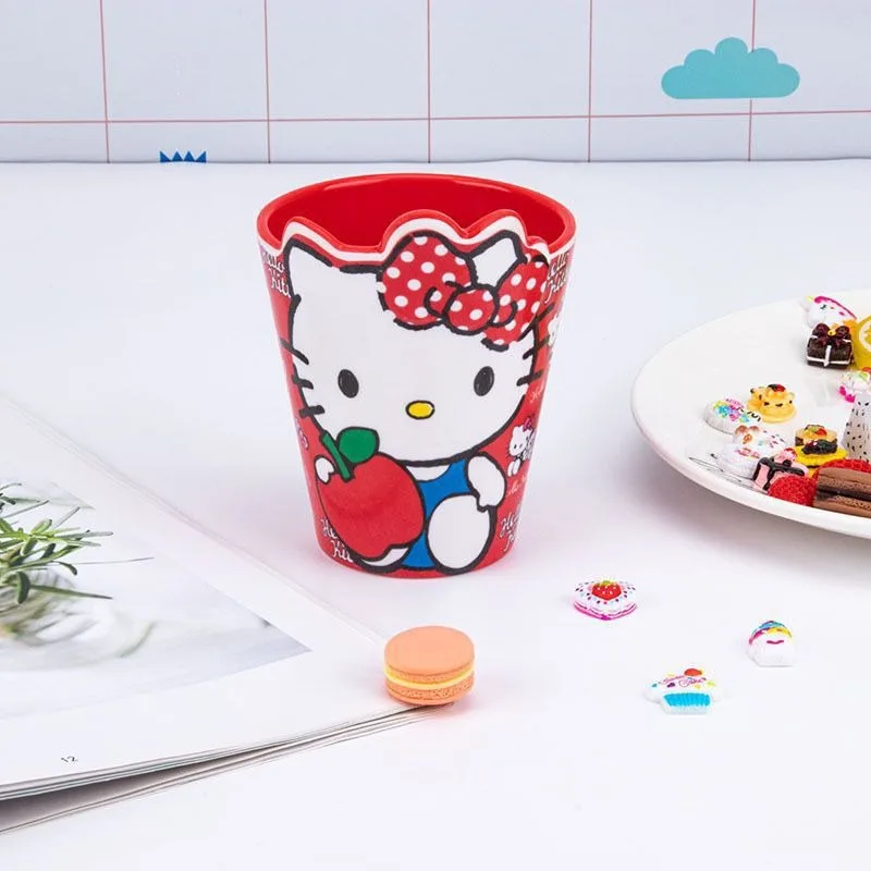 

Hello Kitty Cute Mouthwash Cup New Children Brushing Cartoon Creative Makeup Cup Baby Anti Drop Drinking Water Gift Wholesale