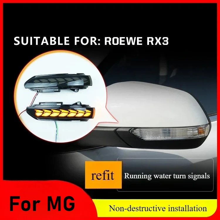 

For Roewe RX3 rearview mirror rearview mirror modified flow light and turn signal