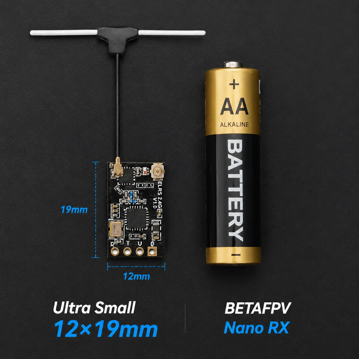 BETAFPV ELRS Nano Receiver 2.4 - đánh giá và giá Rc Hobby Fly Store