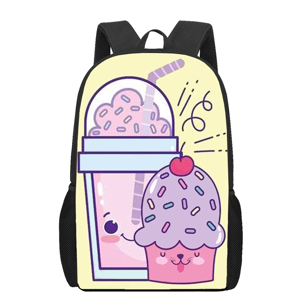 Bonito dos desenhos animados copo animal impressão saco de escola adolescente meninas meninos crianças sacos de livro casual ombro mulher homem mochila viagem