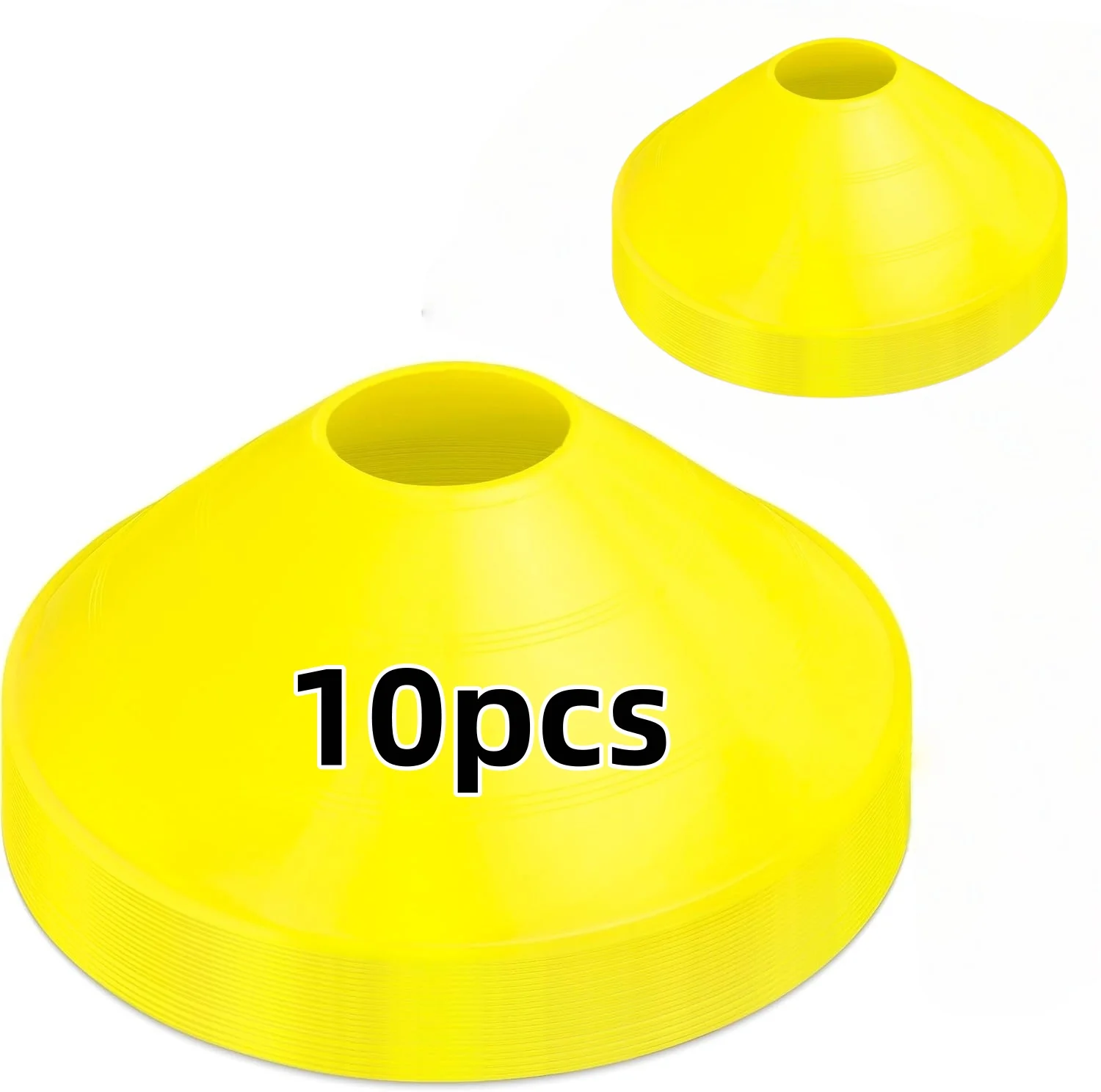 

10 шт. конусов-табличек для футбола, тренировочные конусы для развития ловкости, конусы-маркеры для уличных тренировок по футболу и баскетболу, спортивные тренировочные конусы