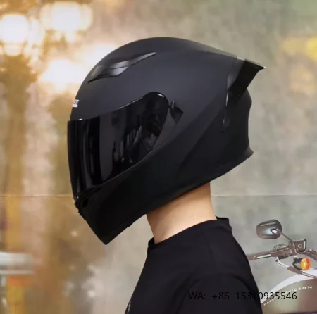 

High Performance Full Face Motorcycle Helmet DOT Standard Double Lens Racing Helmet for Motorbike Scooter Street Riding Gear