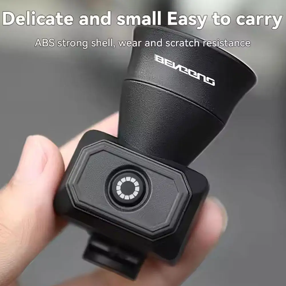 Bike Horn Bicycle Horn Mountain Bike Rechargeable Power Waterproof Electronic Bike Bell Riding Equipment Bike Accessories - view 4