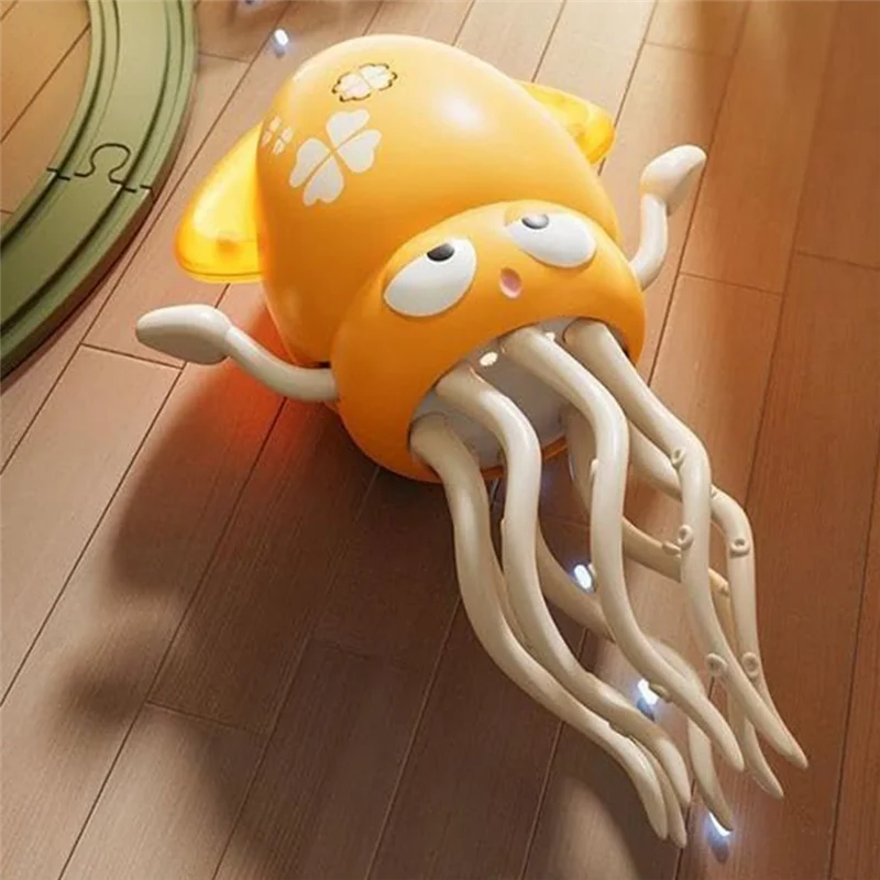 B05B-Octopus Sensor , Electric Dancing Interactive Pet , Automatic Obstacle Avoidance Crawling Dance