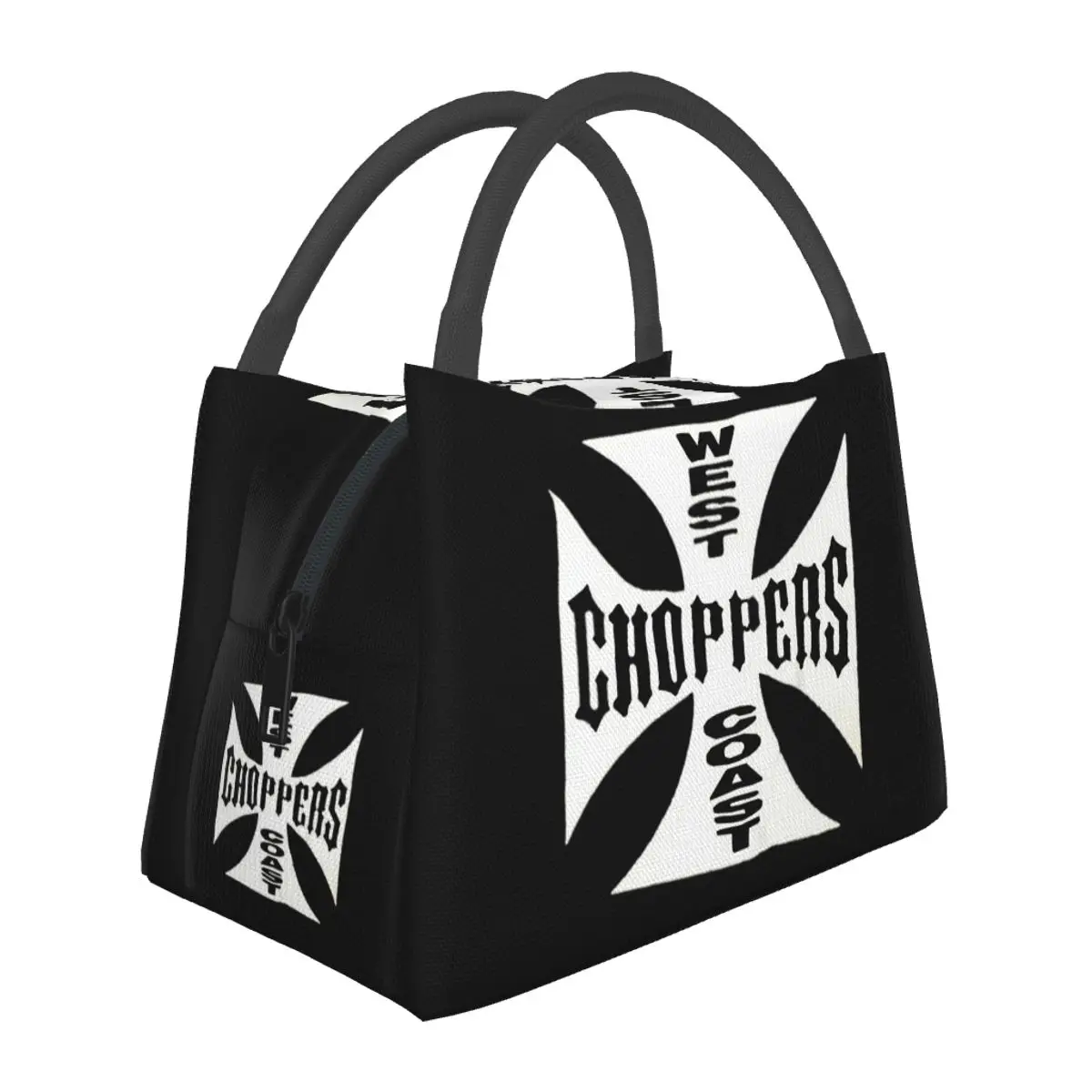 West Coast Choppers Lunch Bags Insulated Bento Box Resuable Lunch Tote Picnic Bags Cooler Thermal Bag for Woman Kids Work