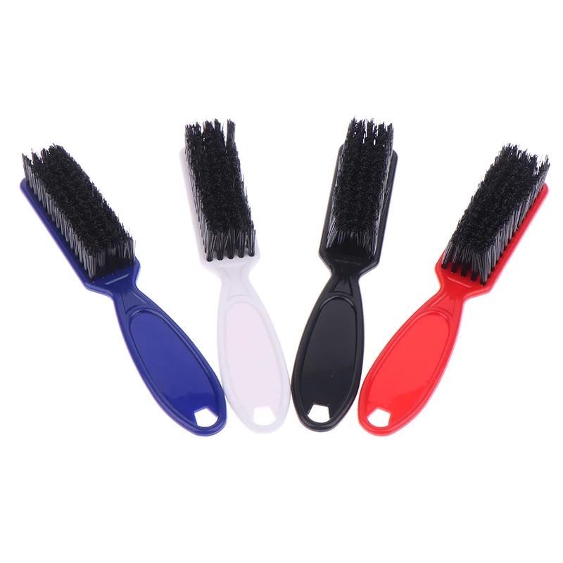 Plastic Handle Cabeleireiro Pente, Escova De Limpeza De Cabelo Macio, Barbeiro Pescoço Duster, Cabelo Quebrado Remover, Ferramentas de Styling