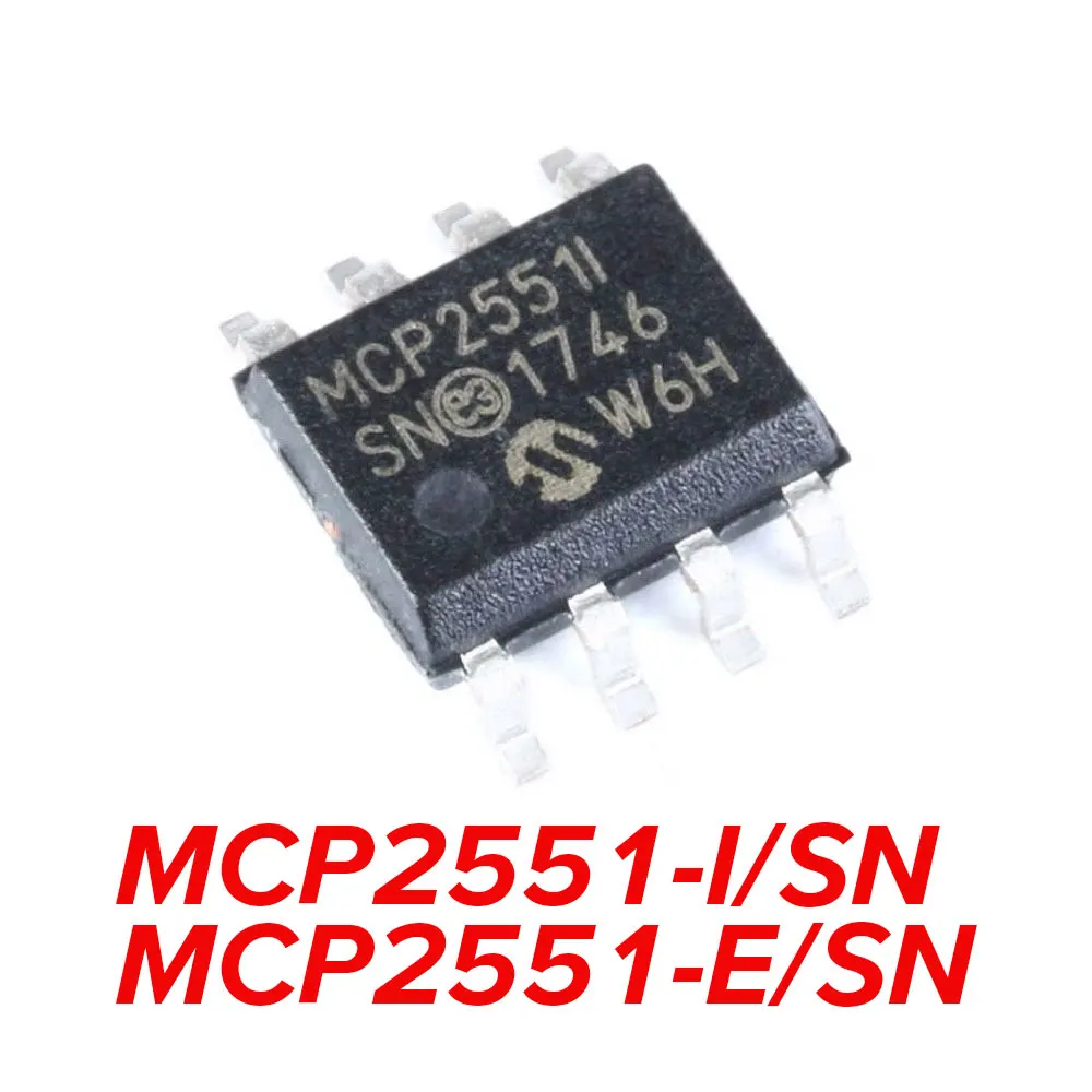 5PCS MCP2551-I/SN MCP2551 MCP2551-E/SN MCP2551I SOP8 IC Chip