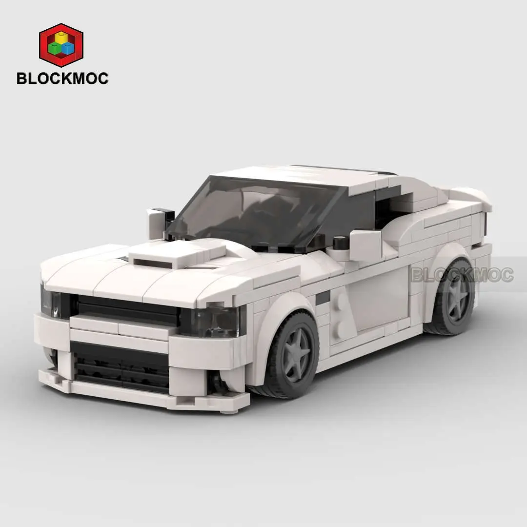 Brick SRT: Recensione e Valutazione del MOC Brick Challenger SRT Hellcat Racing Sports Car