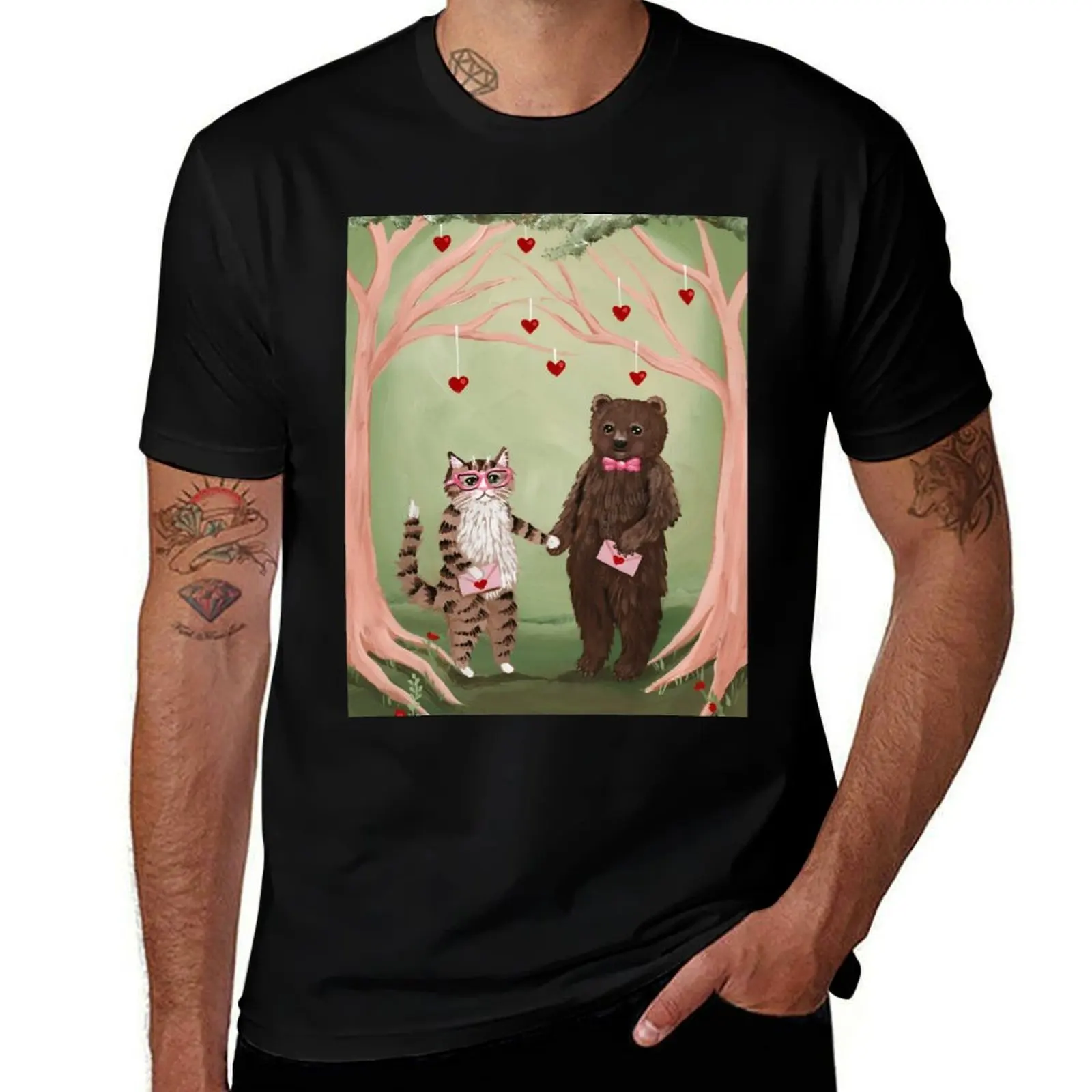 Exchanging Valentine's! T-Shirt Industrial Work Tee Shirt T-Shirt