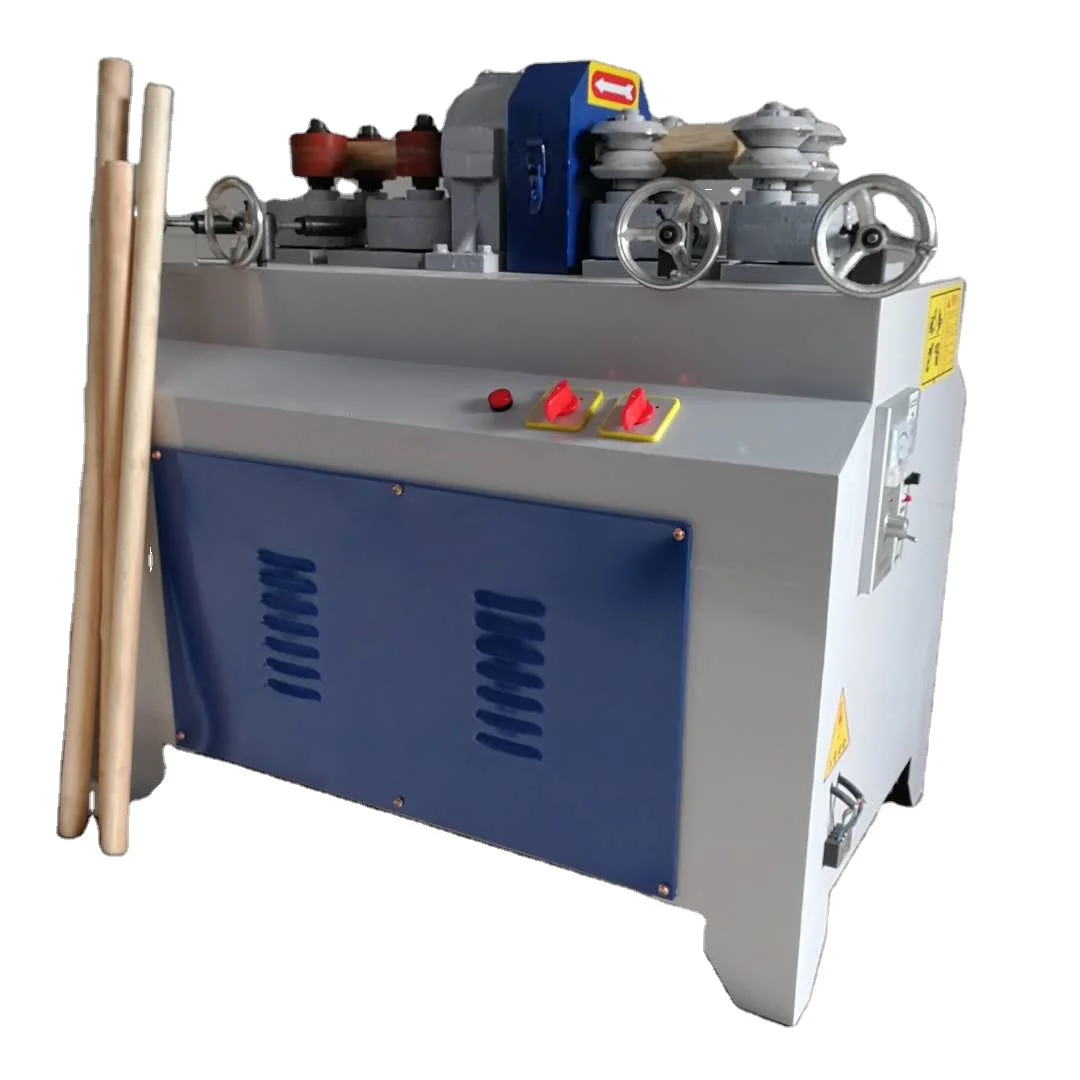 Wooden Dowel Machine Round Rod Stick bar Making Machine Automatic Broom Handle Mop Stick Machine