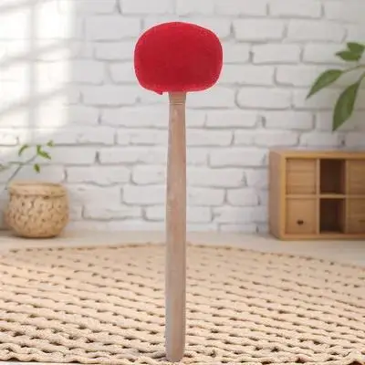

Felt Singing Bowl Mallet Wooden Sound Bowl Stick Durable Tibetan Striker Meditation Instrument for Yoga Temple Study Room