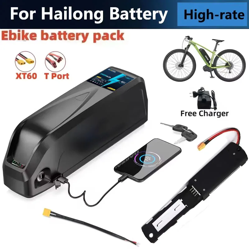 Hailong 36V 48V 52V 13Ah 20Ah Battery for BBS02 BBS03 BBSHD Motor in Pakistan. Delivery Within 20 To 25 Days of Transportation