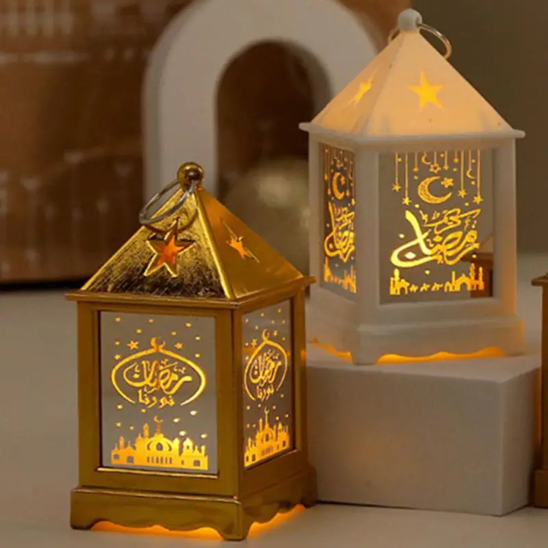 

Middle Eastern Lantern Create A Festive Atmosphere Glowing Atmosphere Party Atmosphere Electronic Candle Multifunction Striking