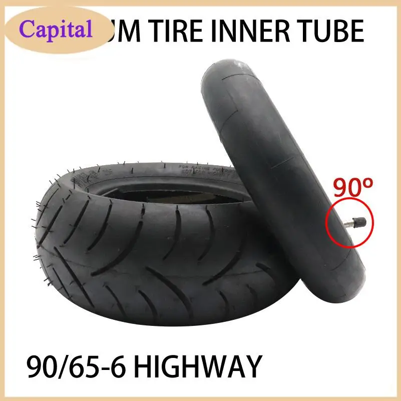 Upgrade Vacuum Tire for Electric Scooter Balancing Car 10x4.00-6 90/65-6 Universal Tubeless Explosion-proof Tyre