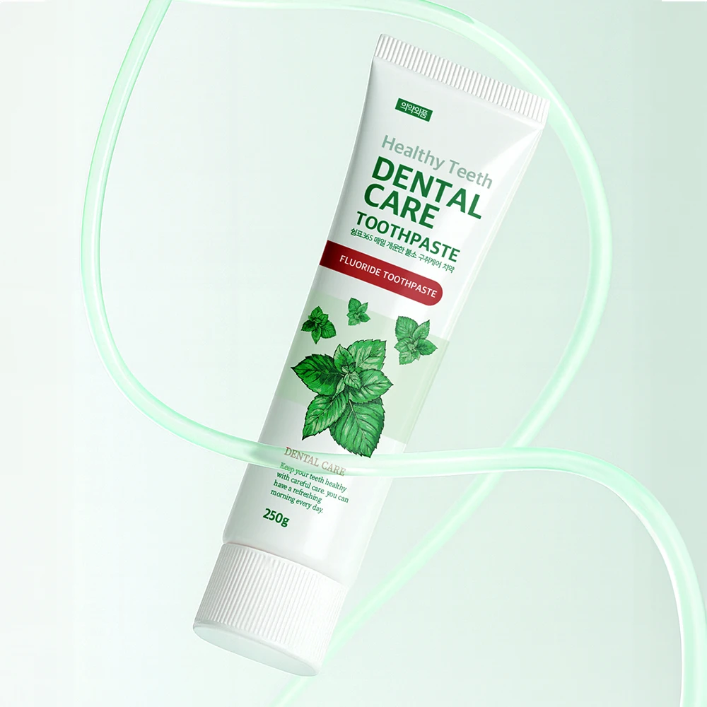 معجون أسنان Comma365 Daily Fresh Breath Fluoride 250 جرام × 8 عبوات كبيرة الحجم، إزالة رائحة الفم الكريهة، إزالة رائحة الفم، إزالة الجير #3