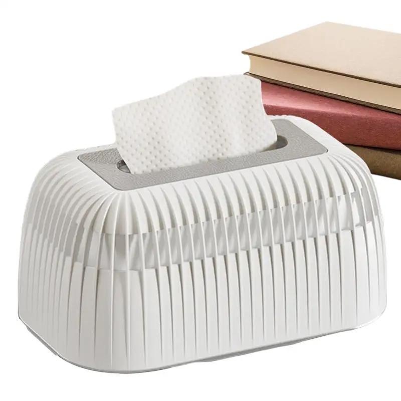 

Tissue Box Square Napkin Holder Container Tissue Paper Dispenser Case Modern Home Car Organizer