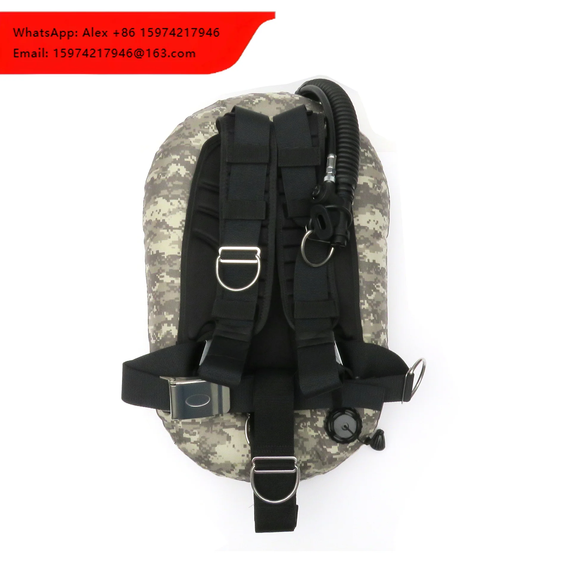 HotDive Brand D-Ring 30 LBS Backmount Wing BCD Diving Technical Scuba Gear