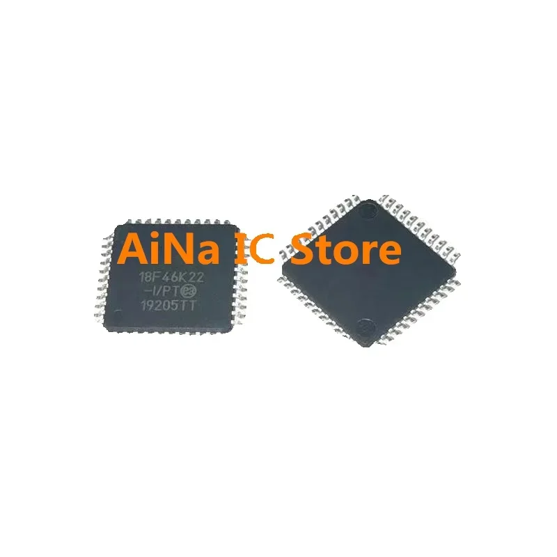 10 ~ 20 unids/lote PIC18F46K22-I/PT PIC18F46K22 18F46K22 TQFP-44 Baru Chip microcontrolador