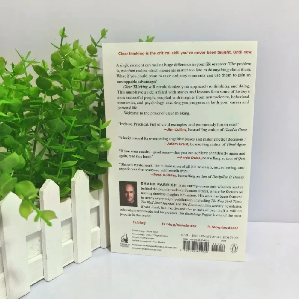 التفكير الواضح من Shane Parrish: تحول اللحظات العادية إلى نتائج غير عادية من خلال النماذج العقلية وصناعة القرار #2