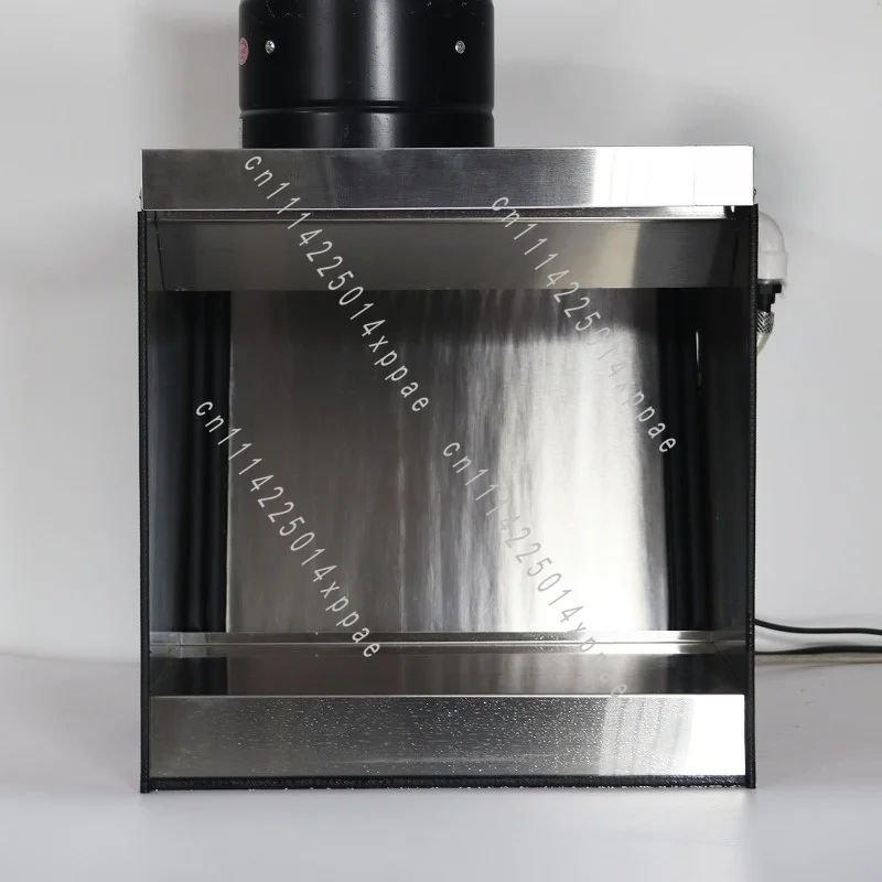 Water Curtain Cabinet Water Curtain Box Model Painting and Coloring Civil Stainless Steel Ventilation Ceramic Spray Glaze