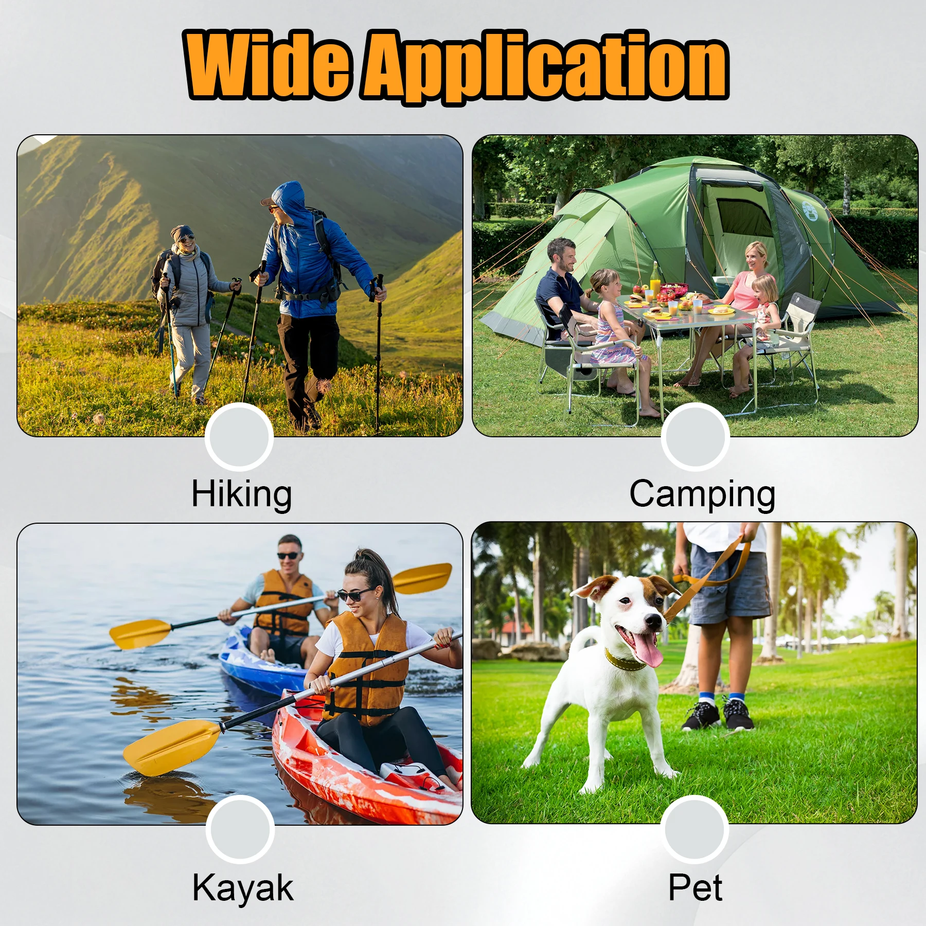 6 قطعة حلقة تسلق الربيع هوك الفولاذ المقاوم للصدأ مشبك خاطف الثقيلة وصلة سريعة هوك للتخييم المفاتيح الصيد التنزه السفر #6