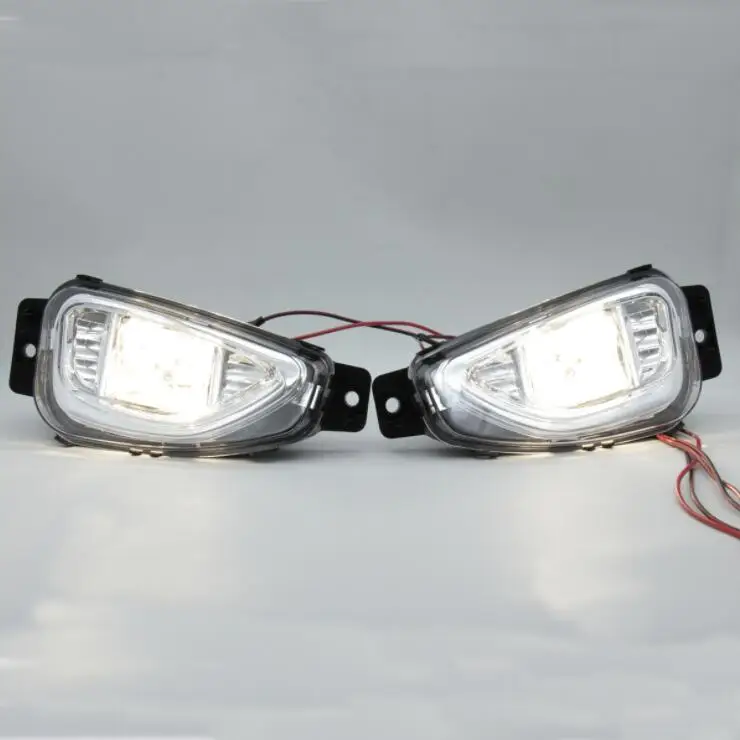 car bumper Escape headlight for Ford kuga daytime light 2020~2023y DRL car accessories halogen bulb headlamp kuga fog light