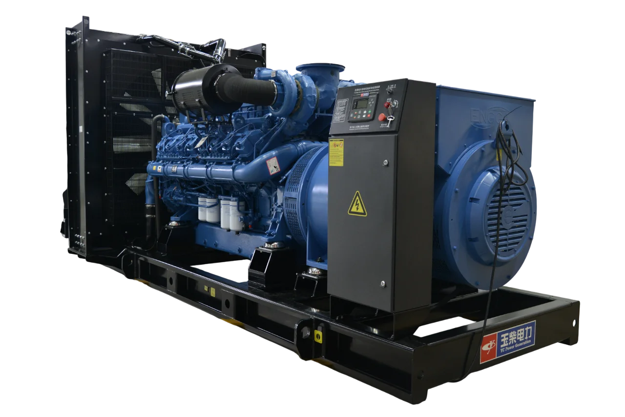 1500KW Yuchai مجموعة مولدات الديزل محطة الطاقة الصناعية الصامتة عازلة للصوت لمصنع البناء طاقة احتياطية