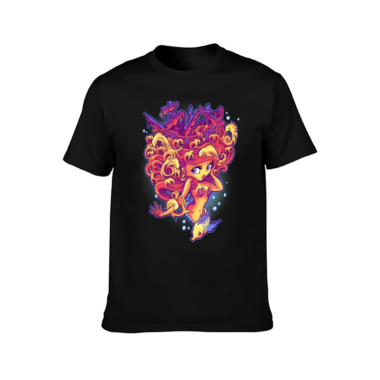 Sunken Treasure T-Shirt Casual All Match Short Sleeve T-Shirt