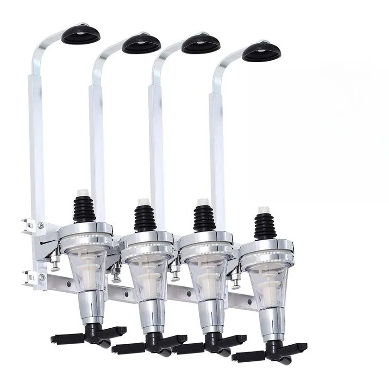 Three-head four-head six-head wall-mounted wine pouring rack quantitative 25ml30ml35ml45ml