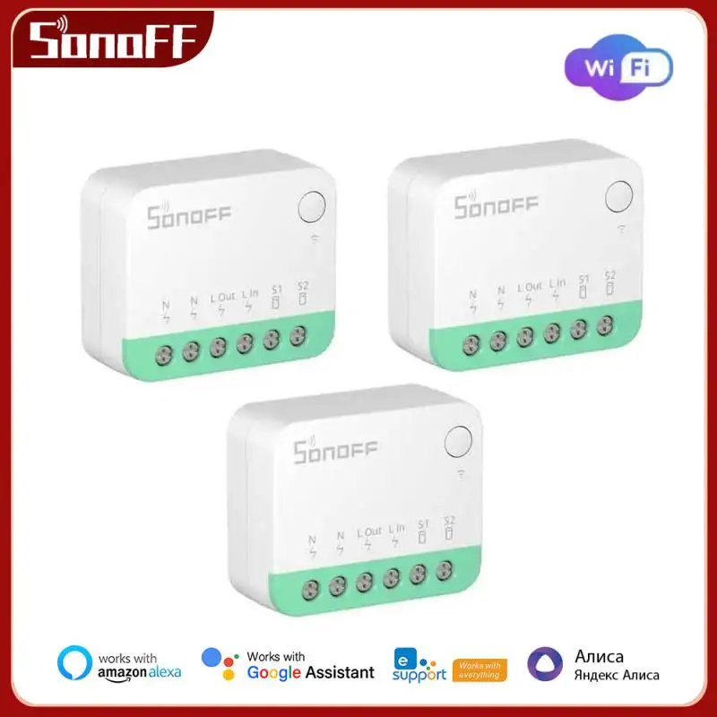 

1-4 шт., выключатель SONOFF MINIR4M MINI Extreme WiFi для умного дома