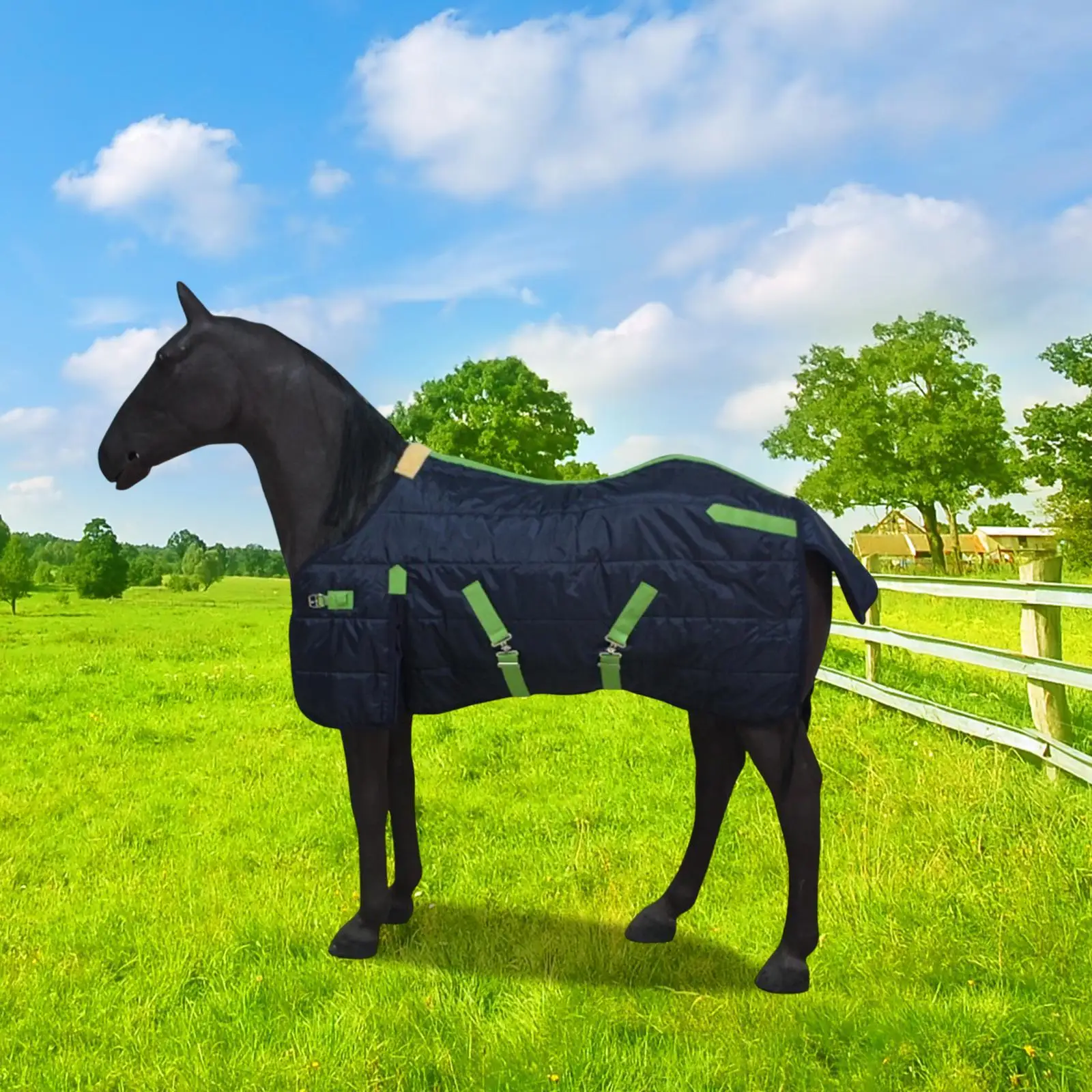 Horse Clothing with Tail Cover Equestrian Apparel Horse Wear Foal Horse Pony