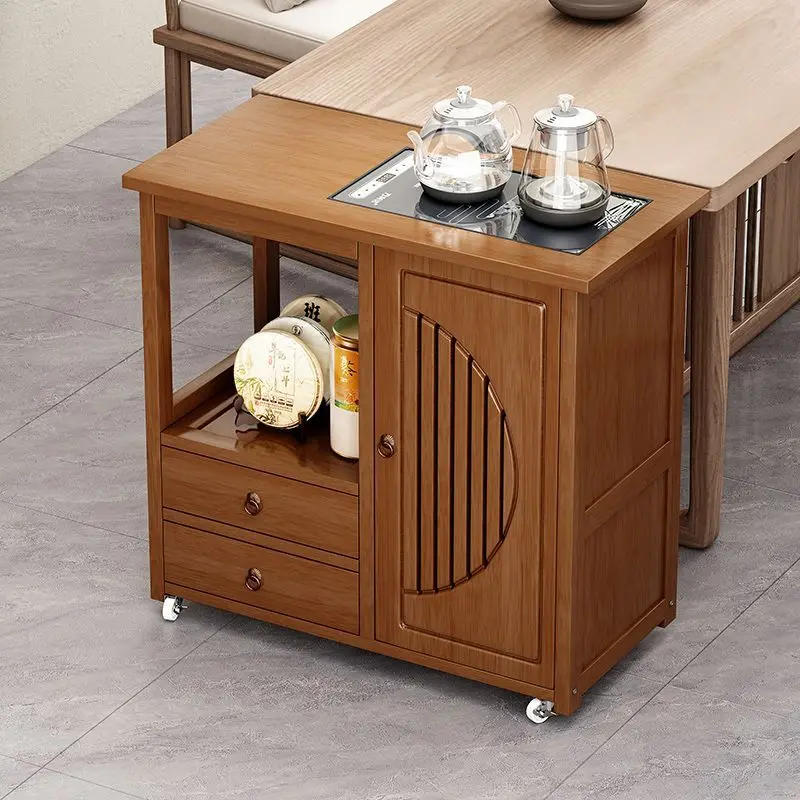 طاولة شاي متنقلة، خزانة منزلية، غلاية صغيرة، شرفة سيارة متكاملة، شقة صغيرة، حافة أريكة القهوة #2