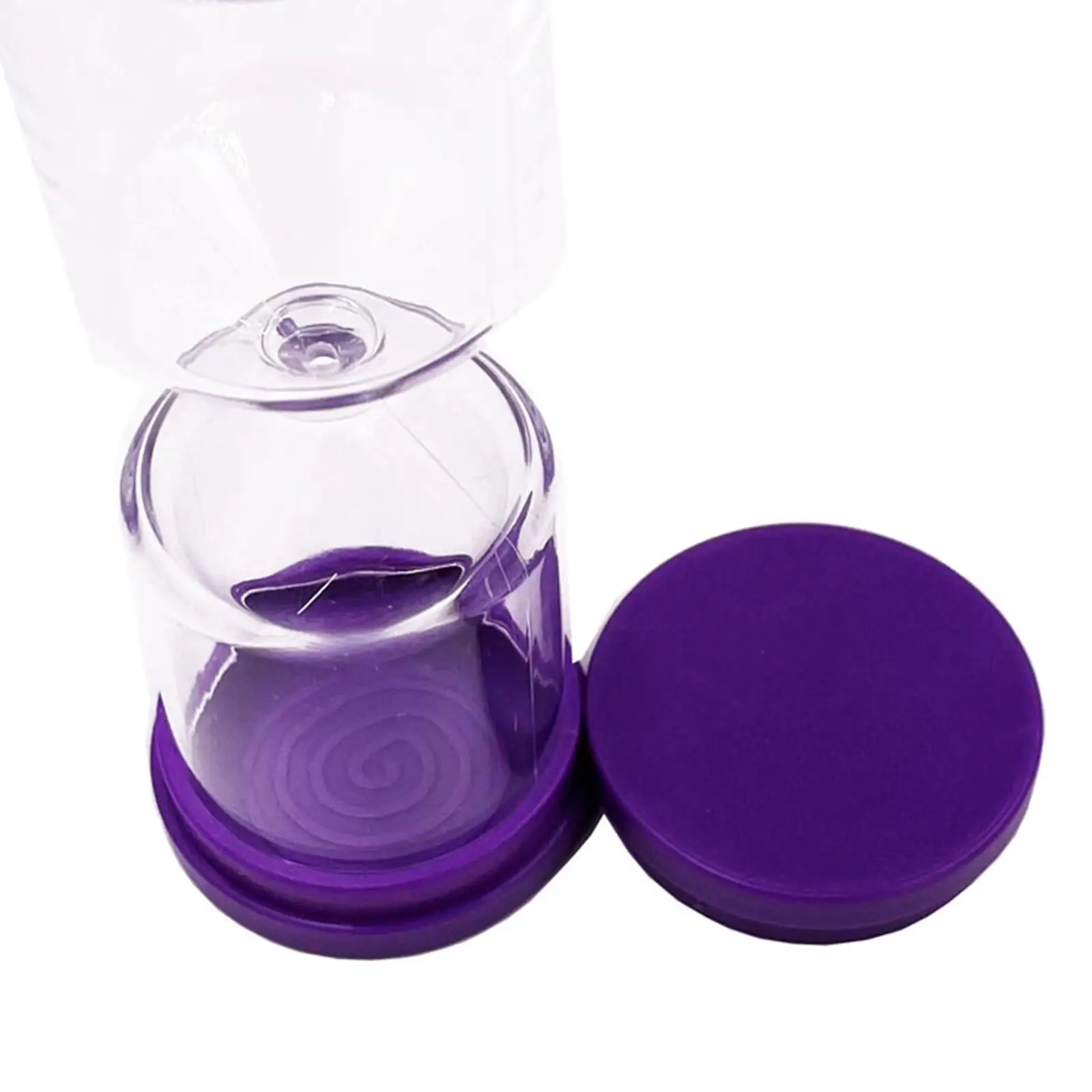 Kids Hourglass Toy Empty Sandglass Fillable Timer for School Home Office Visual Time Management Decorative Piece