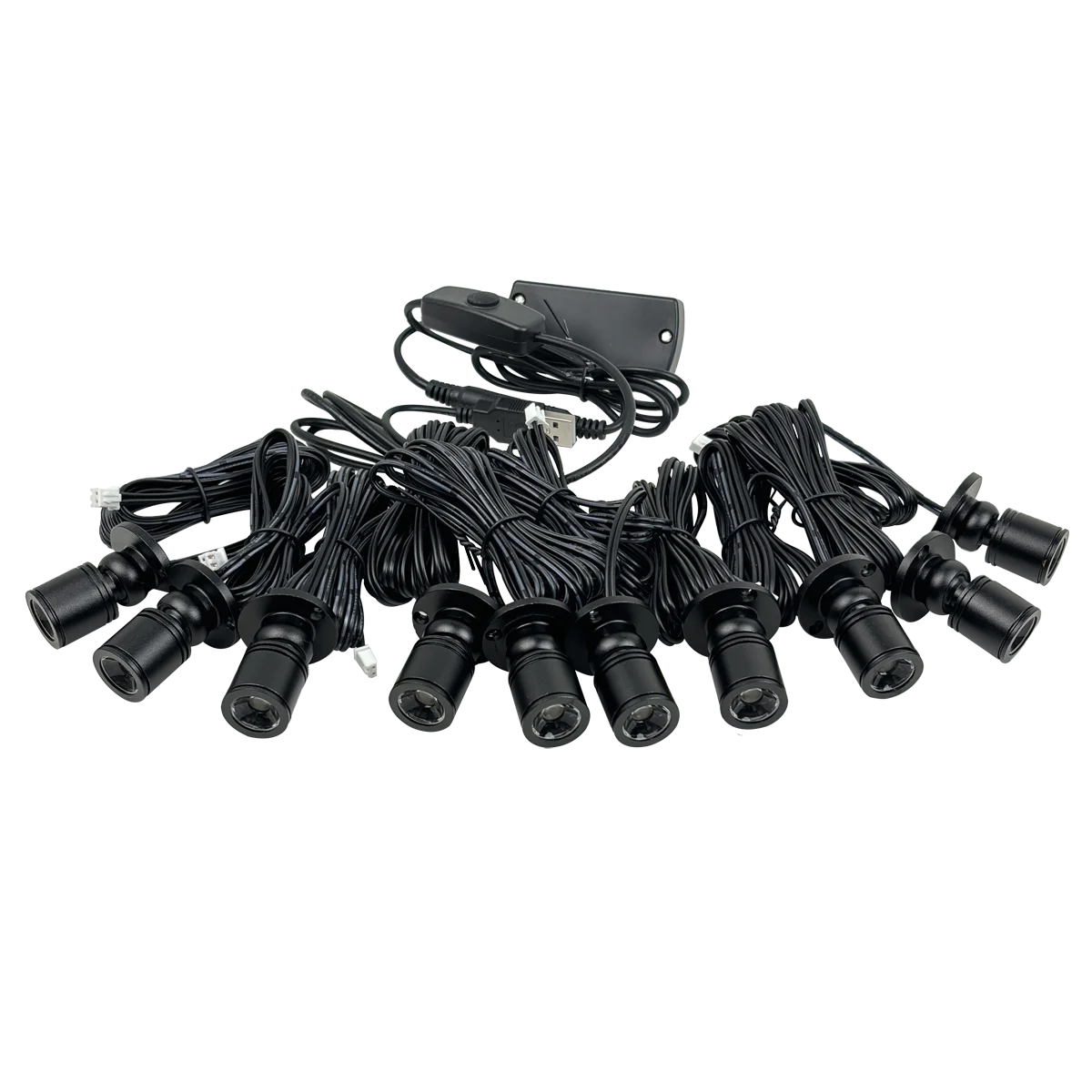 

Mini 1W LED Spotlight dimmable USB 5V for model display counter wine cabinet garage kit exhibition case shelf 1 to 1/4/10 pcs