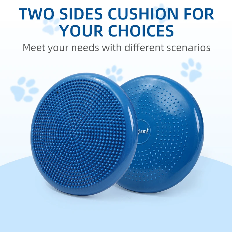Fashionable PVC Inflatable Pet Balance Trainer Board Strength Training & Joint Exercise for Dogs Pet Supplies