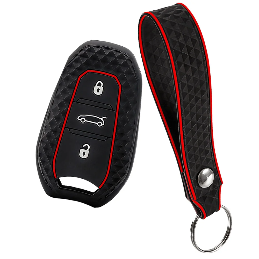 2PC Silicone Car Ke…